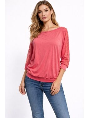 Forever 21 Lace Sleeve Blouse